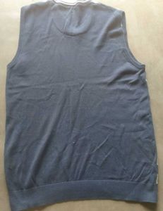 Checked Sweater Vest by Buffalo David Bitton