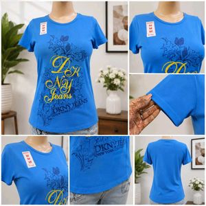 Blue DKNY Jeans Graphic T-Shirt