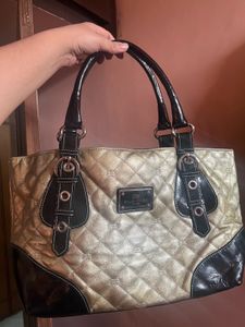vintage Balenciaga Quilted Tote Bag
