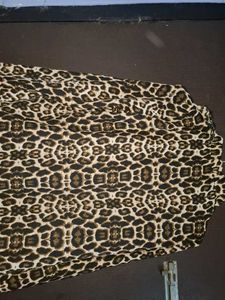 Leopard print shirt for women