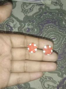 Blue Jhumka Earrings