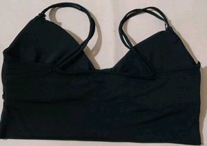 Stylish Black Bikini Top