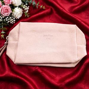 Cute Pink Cosmetic Bag