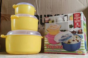 Topaz Multipurpose Use Containers (Set of 3)