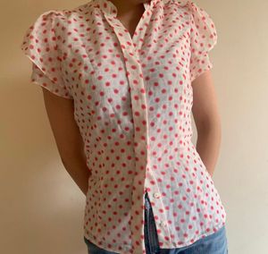 Polka Dot Blouse - Lightweight &amp; Stylish