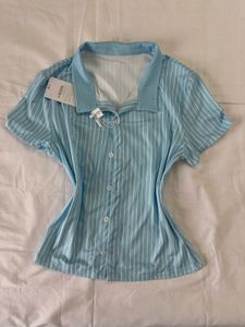 Striped Light Blue Shirt - New