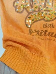 Orange "Angel with Attitude" Top