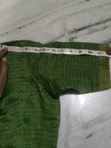 Saree with stitched blouse