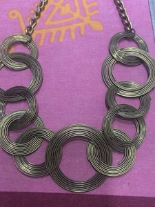 Boho Chandelier Necklace &amp; Earrings Set