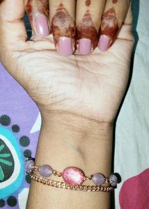 Mauve Moon - Classy Beaded Bracelet
