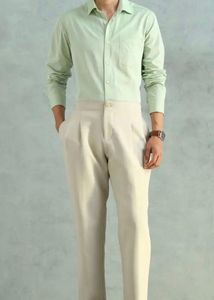 Arrow Lemon Green Shirt Size 40