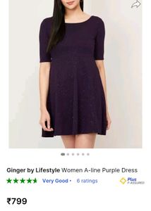 Ginger Short Dress 💜