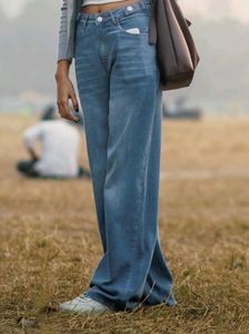 Women High Rise Baggy Jeans