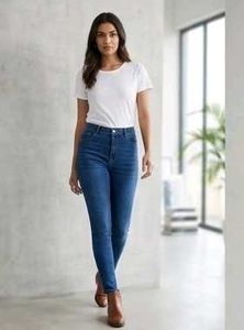 blue denim jeans