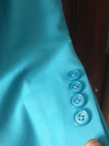 brand new👌👔😻🎩😊📦📣Vibrant Teal Suit Set