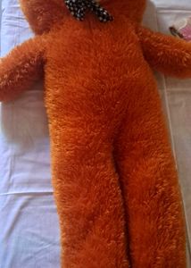 Orange Teddy Bear with Bowtie