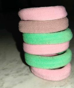 Cute Hair Ties - Set of 6