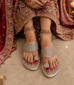 Bridal Kolhapuri Style Sandals