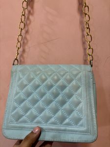 Quilted Chain Crossbody 2 Bags