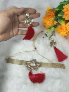 multi designer antic  lock silk handmade naick ear