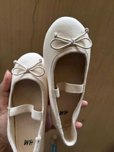 🆕H&amp;M Cute Pink Ballet Flats with Bow