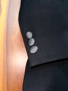 Men's Black Tuxedo Suit Brand New 3 Piece