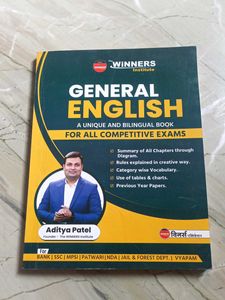 General English for Competitive Exams Book