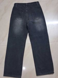 charcoal wash star jeans