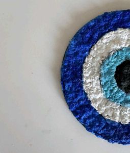 Handcrafted Evil Eye Coaster