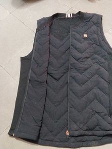 Stylish Black Padded Gilet Vest