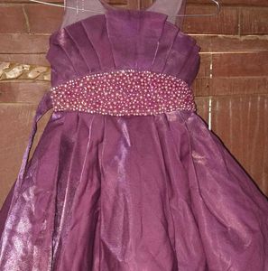 Beautiful Purple Party Dress