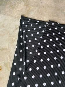 Trendyol Polka Dot One-Shoulder Dress