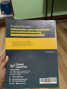 Law Entrance Exam Prep Booklet
