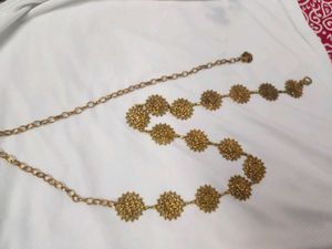 Vintage Style Floral Waist Chain