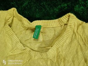 branded thin sweater of kids for light winter