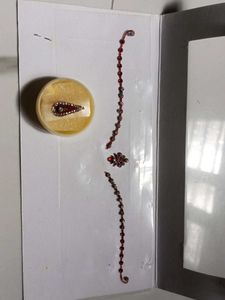 Beautiful bridal Bindi and tilak Set