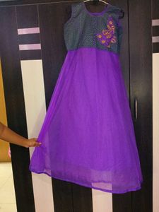 Beautiful Purple Ethnic Gown