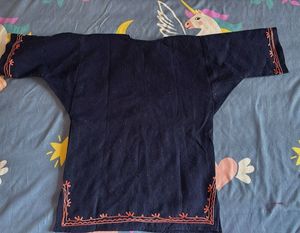 Embroidered Kurta Pheran for kids