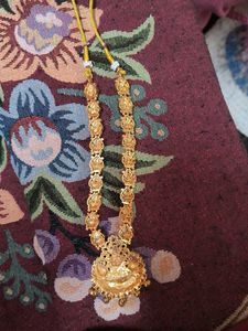 Exquisite Gold-Plated Lakshmi Necklace