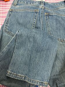 H&amp;M Blue Denim Straight  fit Jeans