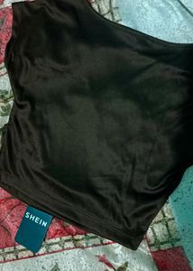 Stylish Brown Backless Top