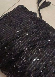 2 days old new Sparkling Black Sequin Dress