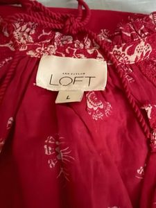 Bohemian Red Floral Print Kurta