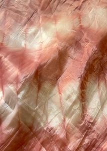 Peach Tie-Dye fabric