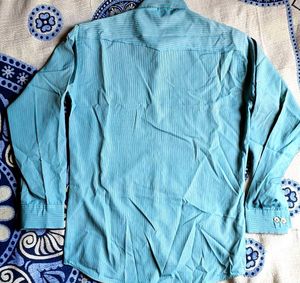 Striped Button-Down Shirt
