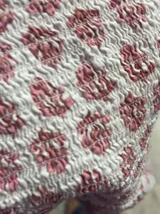 White And Pink Frock
