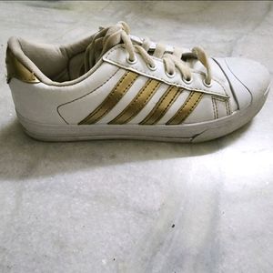 Sparx White Gold Shoes