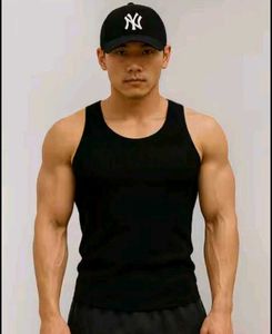 Men's Black Tank Top