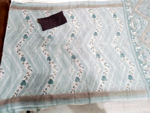 🇳🇿💫🎀Elegant Floral Print Saree