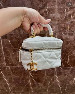 Chanel White Quilted Bag